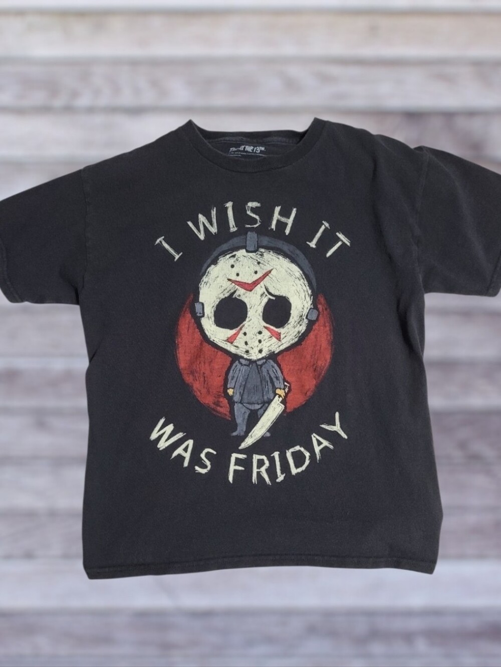 Friday The 13th Chibi Jason Voorhees Halloween Funny T-shirt XS Youth XL